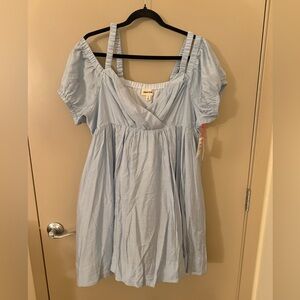 Open Edit Blue dress